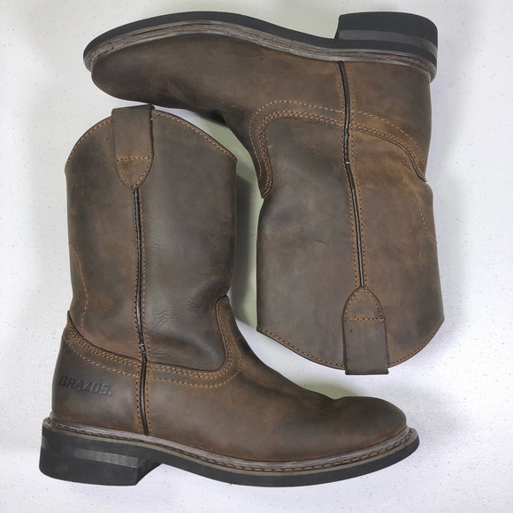 Brazos B9703 Crazy Horse II Western Leather Boots main image 6